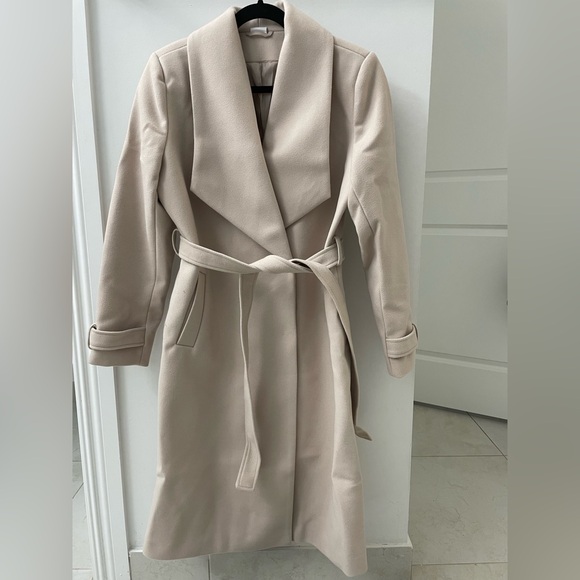 VICTORIAS SECRET WRAP OVERCOAT - Picture 1 of 9